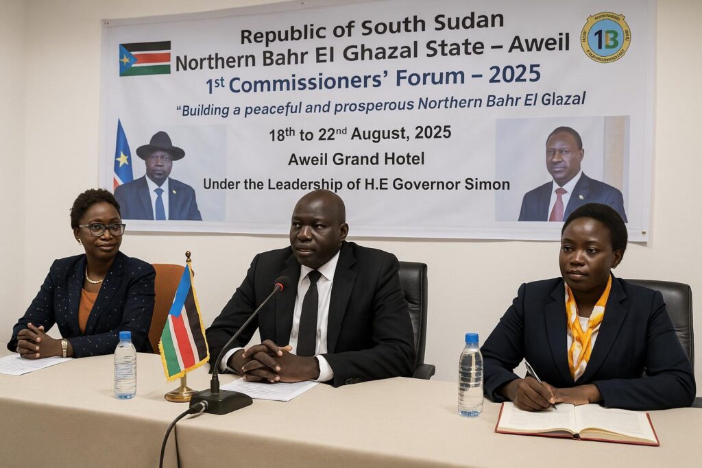 Aweil Commissioners Forum Eyes Trade, Peace & Growth