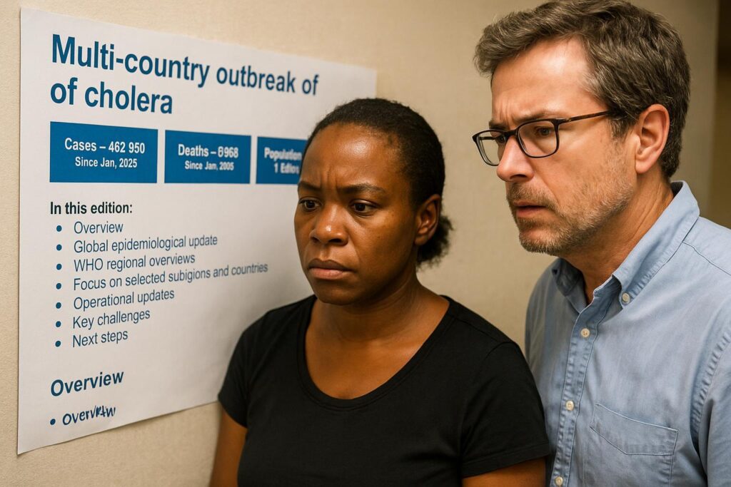 Cholera 2025: Behind the Cross-Regional Wave