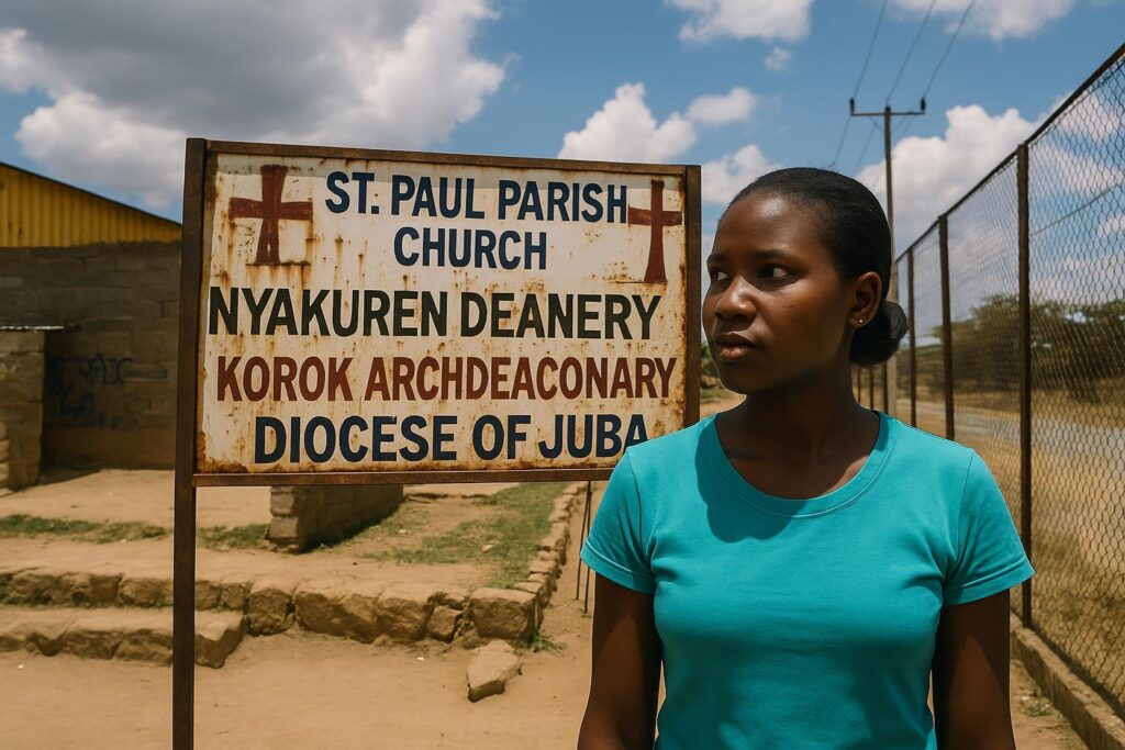 Locked Out: Juba Congregation Prays on Pavement