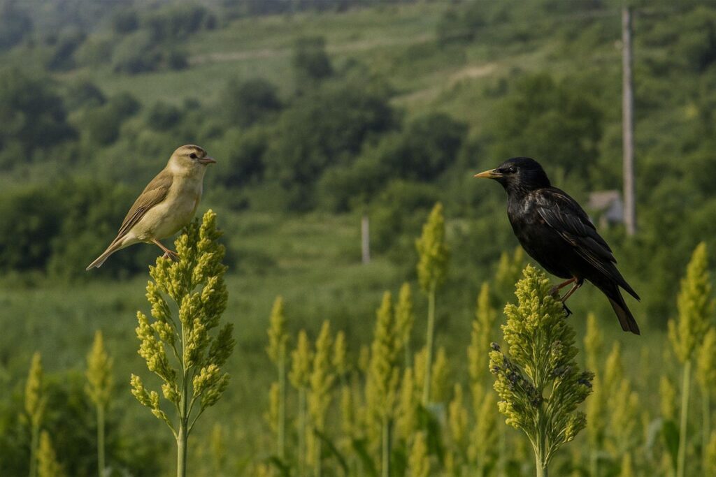 Quelea Swarms and Floods Imperil South Sudan Sorghum