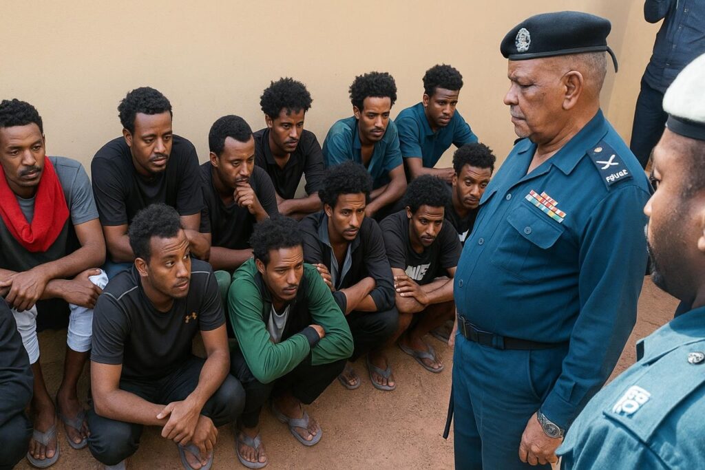 South Sudan Nabs 17 Eritreans in Border Sweep
