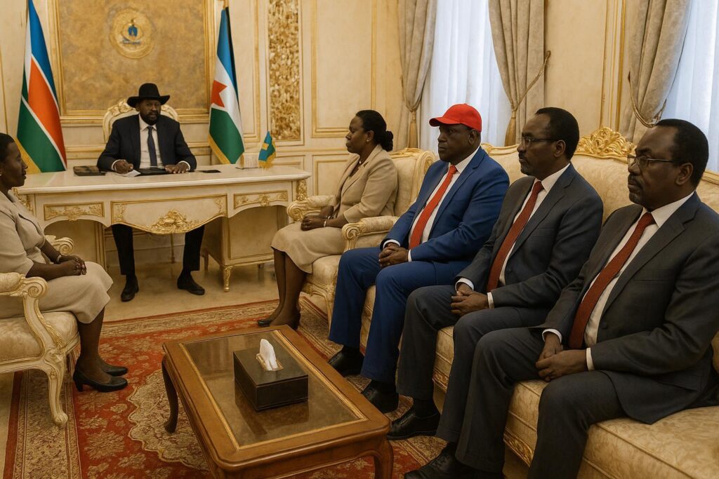 Kiir Leads Emergency SPLM Summit amid New Rival
