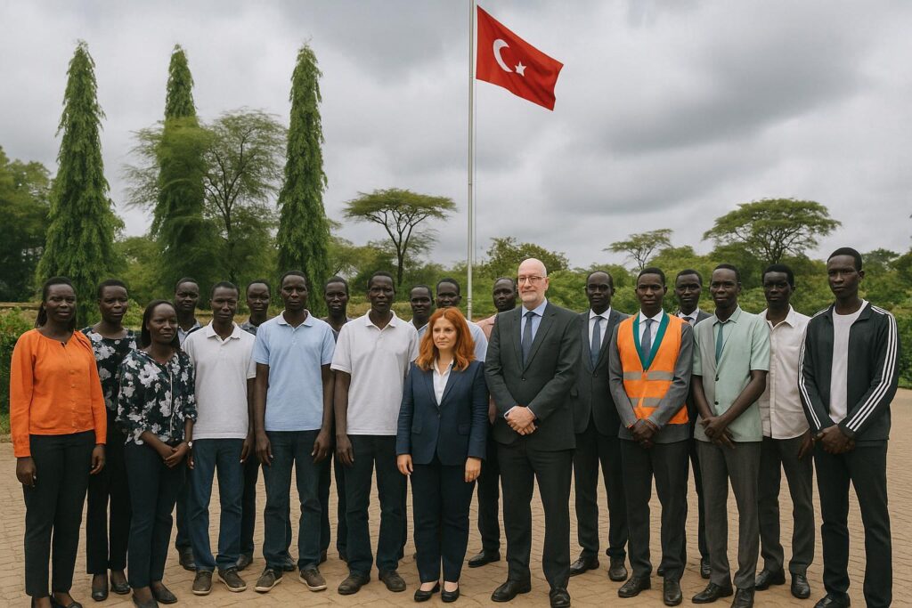 45 South Sudan Scholars Fly to Türkiye Dreams