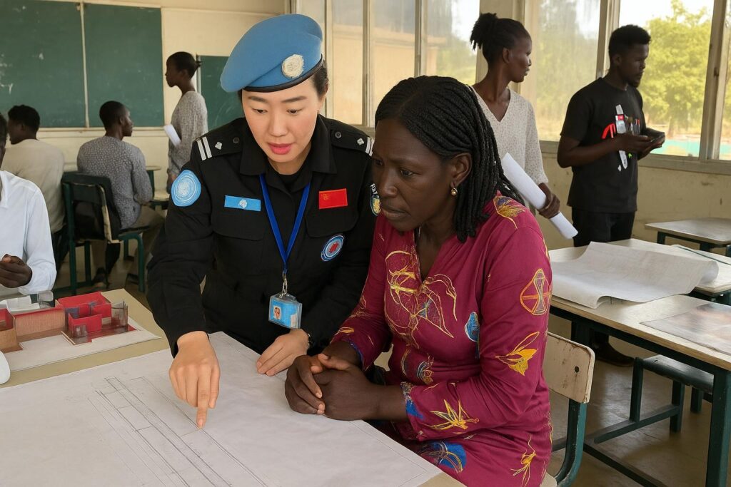 UN Medal Heroine Energises Africa’s Youth