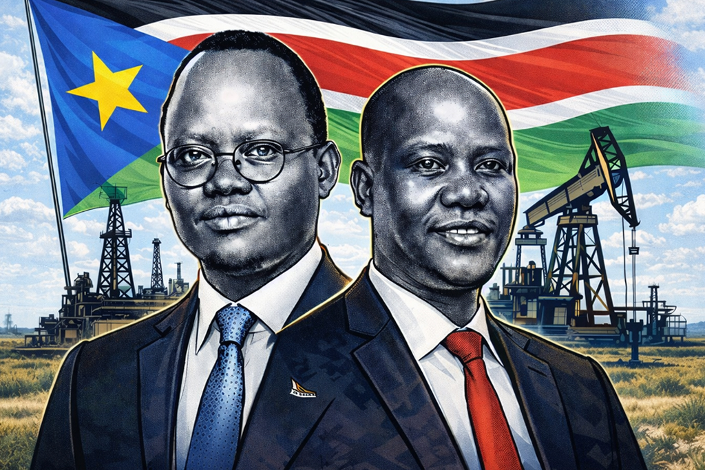 South Sudan’s New Reformers: How Dr. Chol Deng Thon Abel and Bak Barnaba Chol Are Restoring State Credibility Barnaba Bak Chol Minister of Finance and Economic Planning and Dr. Chol Deng Thon Abel, Undersecretary of the Ministry of Petroleum