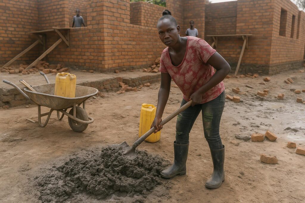 Brick by Brick: South Sudan Mum Defies Odds