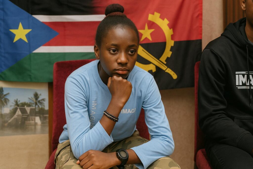Teen Speedsters From South Sudan Shock Angola