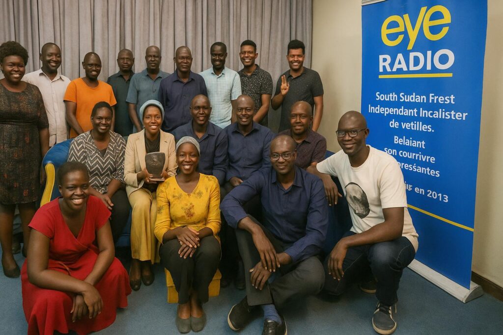 Eye Radio Crowned South Sudan’s Top Media 2025