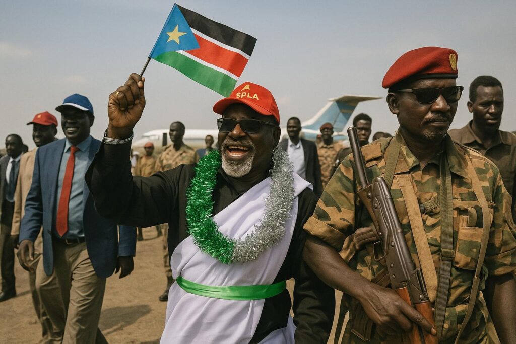 Upside-Down Flag Furore Shakes Jonglei Peace Rally